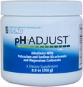pH Adjust Alkalinizing Fórmula ANTE Alkalinize with Potassium and Sodium Bicarbonate and Magnesium Carbonate ← Rapidly Balances pH Levels ANTE Tastes Good TEN Easy-to-Use Fine Powder TEN 250 GM
