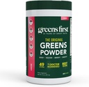 Greens First Original Greens Powder - 49 Superfoods - Organic Fruits & Veggies - Prebiotics, Probiotics & Digestive Enzymes - Antioxidant Smoothie - Dairy Free, Vegan " Non-GMO (Berry, 60 Servings)