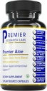 Premier Research Labs Premier Aloe - Aloe Vera Capsules, Aloe Vera Supplement, Acemannan, Aloe Pills for Digestive Health & Immune Support, Aloe Gel Extract Caps - 30 Vegetarian Capsules