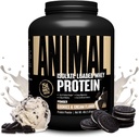 Animal Whey Isolate Protein Powder - Loaded for Pre & Post Workout Muscle Builder and Recovery with Digestive Enzymes for Men & Women - 25g Protein, Great Taste, Low Sugar - Cookies & Cream 4 lbs