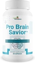 Pro Brain Salvador - Suplemento Nootropic Brain - Pro Mind Boost Formula for Memory, Focus, " Clarity - Study Pills - Bacopa, Niacin, Caffeine + L-Theanine, GABA - Promote Memory Retention & Learning
