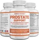 Suplementos de próstata para hombres, Saw Palmetto Prostate Health Support w / 33 Vitaminas " Herbs - Beta Sitosterol Plus B6, Selenium " Zinc for Healthy Urination Frequency " Flow " Proper Sleep (60 cápsulas)