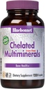 Bluebonnet Nutrition High Potency Chelated Multiminerals (Iron-Free), Albion Chelated Minerals, Soy-Free, Gluten-Free, Non-GMO, Kosher Certified, Dairy-Free, 120 Caplets, 40 Servings