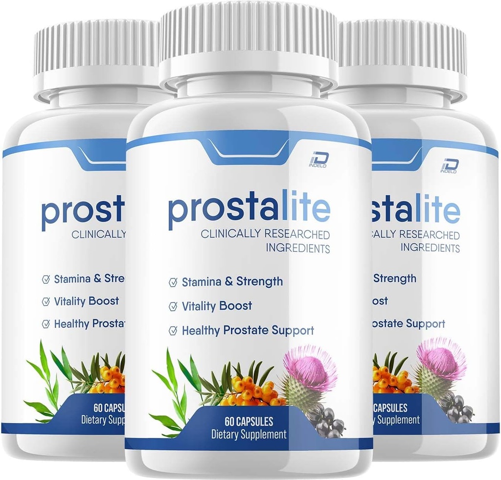 Suplemento Prostalite – Prostalight Advanced Formula Prostalit Supplements Reviews (3 Pack - 180 Capsules)