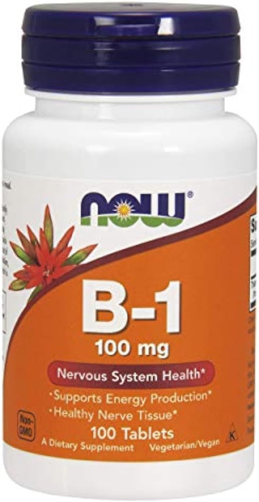 AHORA FOODS Ahora B1 100MG, 100 Cuenta