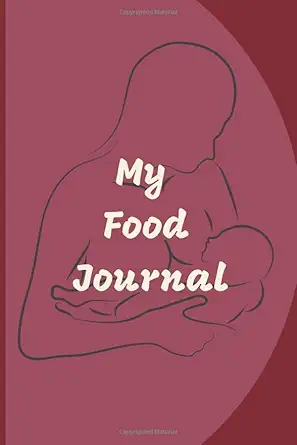 My Food Journal: A Breastfeeding Mom's Simple Food, Beverage, Medicine and Supplement Log Para ayudar a identificar desencadenantes de alergia en bebés