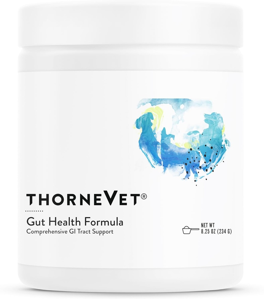 ThorneVET Gut Health Fórmula – Soporte gastrointestinal para perros, gatos y caballos, 180 Scoops