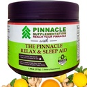 Pinnacle Relax &amp; Sleep Supplement, Sleep Support Supplement with Melatonin, Valerian Root, Ashwagandha, L Theanine, Zinc, GABA &amp; Magnesium for Calming, Natural Lemon Tea Flavoring (30 Servings)