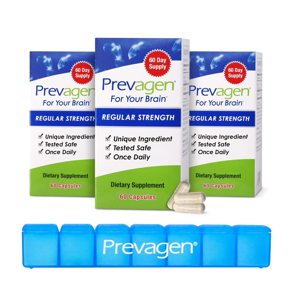 Prevagen Regular Strength - 180 Capsules (6 Mes de Suministro)