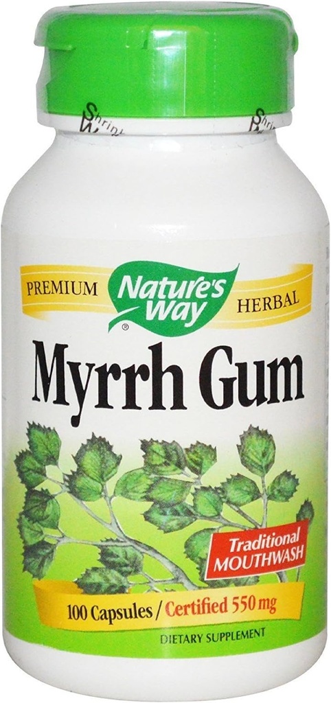 Camino de la Naturaleza Myrrh Gum, 100 cápsulas (Pack of 2)
