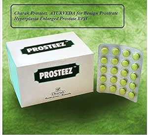 20 Tablets of Charak Prosteez Herbal Benign Prostrate Hyperplasia Ampliada Prostate Bph