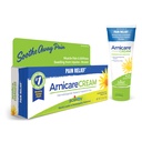 Boiron Arnicare Cream for Joint Pain, Muscle Pain, Swelling, Soreness, Stiffness, and Bruises - Fast Absorbing and Fragrance-Free - 2.5 oz