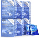 SinuAir Sinus Rinse Salt Solution - Saline Powder for SinuPulse System, Neti Pot Flush, Nasal Wash Squeeze Bottle, " Nose Irrigation, Enhanced Formulation " Cleaning for Sinuses, 180 Packets