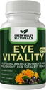 GREEN VALLEY NATURALS Eye Vitality Plus Suplemento, con Areds-2 Nutrients, Maquibright, Marigold Flower, Vitaminas C &amp; E, Zinc, Copper, 60 cápsulas (1)