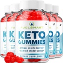 Fuel Smart ACV Gummies Suplemento - FuelSmart + ACV Weight Management Gummies Apple Cider Vinegar 1000MG, Fuel Smart Keto Gummies Reseñas, Vitamina B12 (5 Pack - 300 Gummies)
