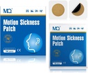 MQ 14ct Motion Sickness Patches Non Drowsy, Sea Sickness Patches for Cruise Travel Essentials, Waterproof Patch Behind Ear for Car Airplane Altitude Sickness, Long Last 72H