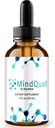 NutraRize MindQuell Drops, All-Natural Support Fórmula, Suplemento Premium para Apoyar Focus y Concentración, Revisión Oficial de Mind Quell Gotas (30 Servimientos)