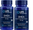 Extensión de vida, DHEA 50 Mg, 60-Capsules (2 Pack)