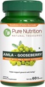 Pura Nutrición Amla Extracto 1000mg por Serving. (Equivalente a 8000mg Amla Fruit Powder)