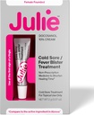 Julie Cold Tratamiento de la úlcera 10% Docosanol Criatura antiviral para el alivio rápido de las ampollas de la fiebre Silencio Tratamiento de la límpiz del helicóptero ANTERIOR Saludos " Protege  durable 0.07 oz Tube