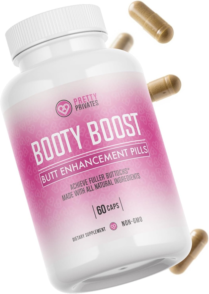 Pills Premium Butt Enhancer para Booty Más Grande - Natural Glute Growth Supplement for Firmness, Muscle Building " Confidence Boost - Non-Invasive Solution, Aguaje Para Aumentar Gluteos y Caderas
