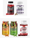 Conjunto completo de bienestar: Eleva tu salud con cuatro suplementos esenciales