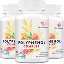67,500 MG Polyphenols Supplement - Powerful Antioxidants &amp; Polyphenol for Age Defense, Polyphenol Superfood, Quercetin, Resveratrol, Green Tea, Plant-Based & Energy, Immune Support, 270 Capsules