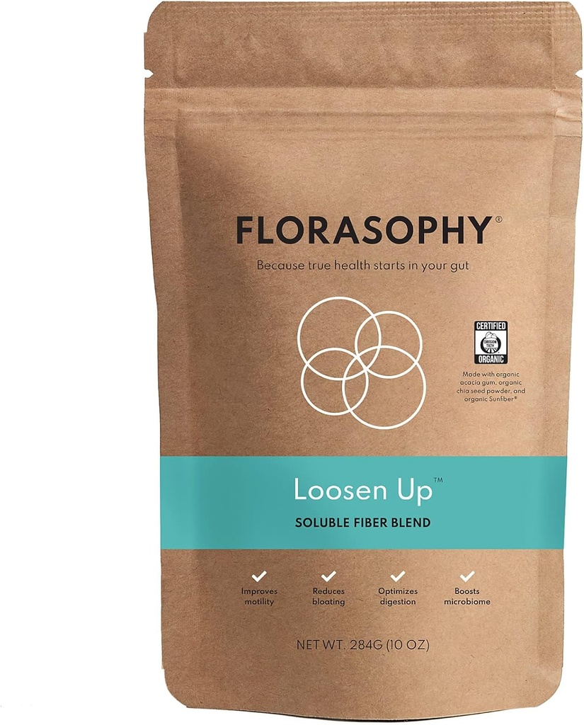 Suplemento orgánico de fibra soluble para la salud de Gut Digestivo, estreñimiento &amp; Alivio IBS, Gluten Free Vegan Soluble Prebiotic Powder, One Month Supply