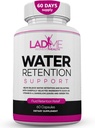 Water Retention Pills for Women Bloating Relief with Vitamin B6, Dandelion & Green Tea Natural Diuretic for Water Draining, Bloating & Swelling Detox Capsules - 60 Caps (2 Months Supply) - by LadyMe
