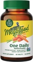 MegaFood One Daily Multivitamin - Multivitamin for Women and Men - with Real Food - Immune Support Suplemento - Vitamina C &amp; Vitamina B - Bone Health - Energy Metabolism - Vegetarian, Non-GMO - 90 Tabs