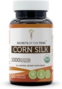 Secrets of the Tribe Corn Silk USDA Organic 60 Capsules  Made with Organic Vegetarian Capsules and Zea Mays Dried Silk (60 Capsules)
