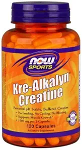 Ahora Alimentos Kre-Alkalyn Creatine - 120 cápsulas 2 Pack