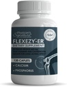 Rawleigh Flexezy-ER: 120 Caplets tención las 24 horas del día Soporte Conjunto Fórmula  sometida Glucosamine " Chondroitin Sulfate Blend ← Calcium " Phosphorous  24-Hour Extended Release ← Joint Health Supplement for Men " Women