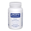 Encapsulaciones puras Daily Immune  sometida Full Immune Formula with Vitamin, Mineral, and Herbal Support Ø 60 Capsules*