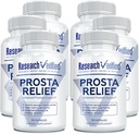 Investigación Alivio de Prosta Verificado - Saw Palmetto y Bioperina - Salud de próstata, Salud de la vejiga, Conducción y Rendimiento - Puro Natural, 90 cápsulas (Pack of 6)