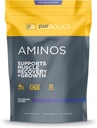 Aminos Purbólicos Silenciosos 4g de Aminoácidos Libres, Beta-Alanina, 0 Azúcar &amp; 60 Servings (Grape Gatsby)