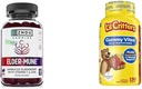ZHOU Nutrition Elderberry Gummies " L'il Critters Gummy Multivitamin, 60 " 190 Gummies