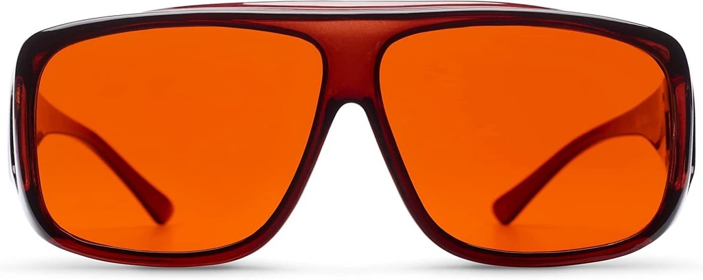 MediView-RNIB Extra Fit-Over Glasses para Degeneración Macular, Glaucoma, Cataratas y Retinitis Pigmentosa ← Unisex