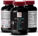A-AKG, Nitric Oxide - Nitric Oxide Booster - Suplemento de ejercicio, Power Boost, Strength Enhancer, Endurance Mix, Aumento de resistencia, Booster de rendimiento, Fórmula de recuperación, Muscle Focus 1 Bottle 60 Tabs