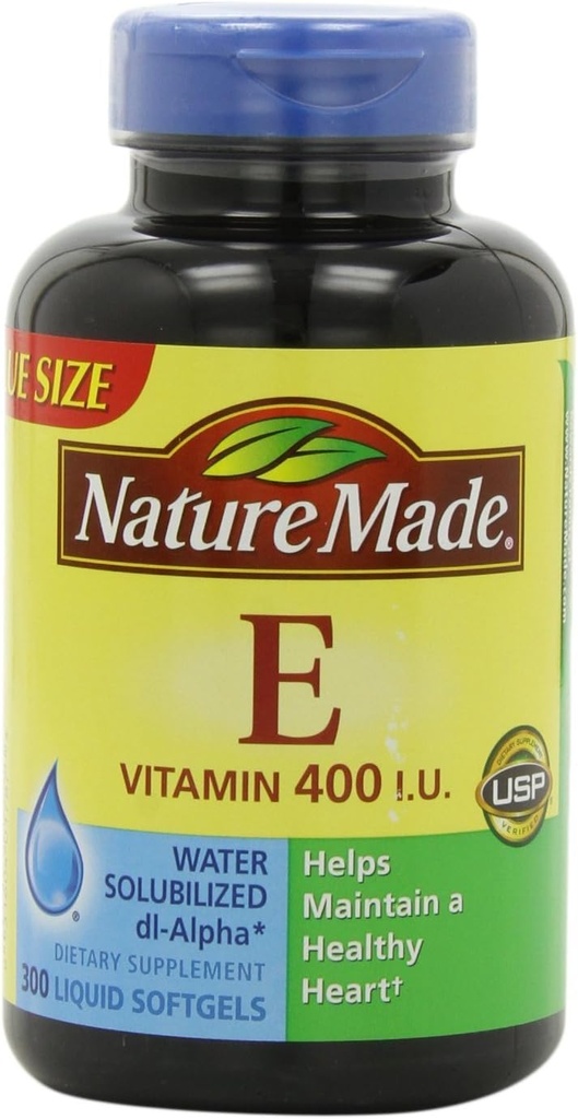 Vitamina E 400IU, 300 Softgels