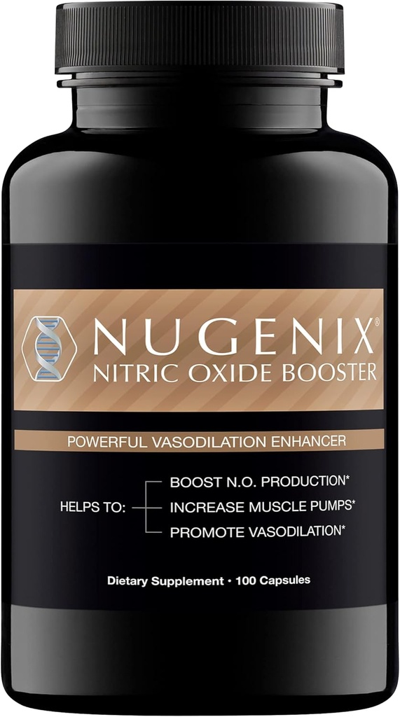 Nugenix Nitric Oxide Booster y Tongkat Ali Suplementos para Hombres