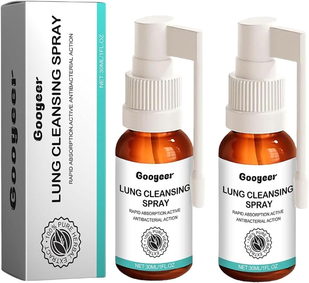 Lung Cleaning Spray Herbal Lung Clear Detox para fumadores