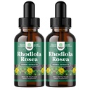 High Potency Rhodiola Rosea Tincture - Liquid Rhodiola Suplemento para Stress Energy and Mood Support con 3% Salidrosides Rosea Extract - Vegan Non-GMO &amp; Alcohol-Free (120 Servings)