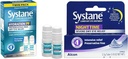 Systane Hydration Multi-Dose Las gotas de ojos libres de conservantes Dry Eye Relief Twin Pack (2x10ml) & Nighttime Lubricant Eye Ointment 3.5g Tube