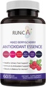 6in1 suplemento antioxidante para las mujeres con arándano, semilla de uva " Berry Blend ← Complejo Nutricional-Skin, Envejecimiento Saludable, Inmune " Urinary Tract Support  durable Vegan Capsules