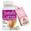 Suplemento Herbal Bust Enhancer con Saw Palmetto Fenugreek Wild Yam Black Cohosh Vegan Non GMO 60 Capsules Fuller Firmer Bust Support for Women