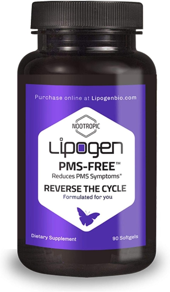 Alivio de PMS ← Vitaminas Positivas Impacto en PMS, Mood, Estrés &amp; Saldo de Hormonas TEN Phosphatidylserine y Phosphatidic Acid ANTE PMS Apoyo Suplemento: 90 softgels, 30 Days Supply