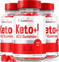 rize labs - Keto Bites ACV Gummies for Advanced Weight Loss, All Natural Apple Cider Vinegar Suplemento (180 Gummies)