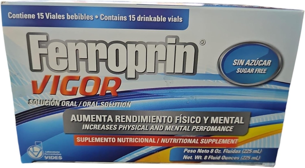 Vigor - Vitality Boost Tonic - 15 drinkable vials