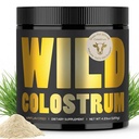 Colostrum Powder Unflavored – 120g (60 Servings, 2g Scoop) – Grass Fed Bovine Colostrum Suplemento – Pure Immune, Gut & Energy Support – Calostro Bovino para Adultos